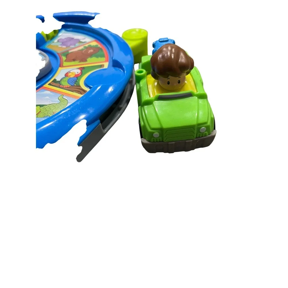 Fisher-Price Little People World of Animals‎ See n Say with 2 Bonus Vehicles